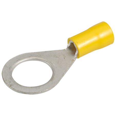 CRIMP TERMINALS NARVA YELLOW RING TERMINALS
