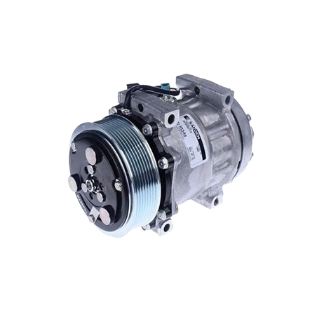 AIR- CON COMPRESSOR SANDEN SUIT FREIGHTLINER 12 VOLT DIRECT MOUNT SD7515