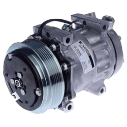 AIR- CON COMPRESSOR SANDEN SUIT FREIGHTLINER 12 VOLT DIRECT MOUNT