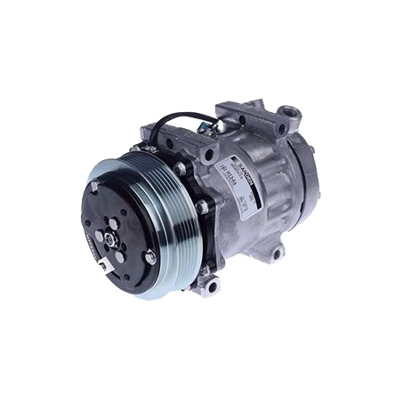 AIR- CON COMPRESSOR SANDEN SUIT FREIGHTLINER 12 VOLT DIRECT MOUNT