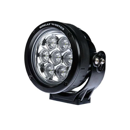 DRIVING LIGHT GREAT WHITES GEN2 7 LED ROUND 35W