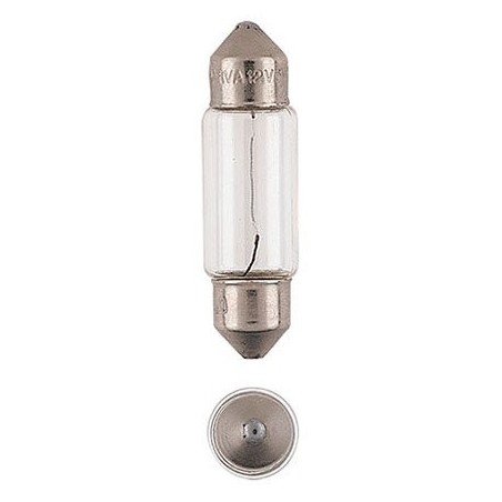 LIGHTING GLOBE FESTOON SV8.5 GLOBE 12 VOLT 5 WATT 37X11MM