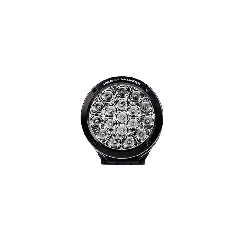 DRIVING LIGHT GREAT WHITES GEN2 18 LED ROUND