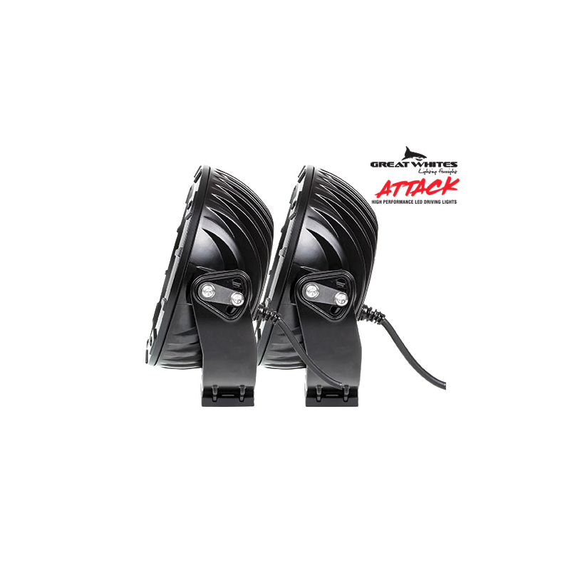 DRIVING LIGHT GREAT WHITES ATTACK 220 SERIES ROUND