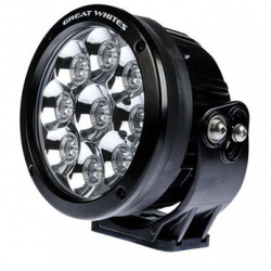 DRIVING LIGHT GREAT WHITES GEN2 9 LED ROUND