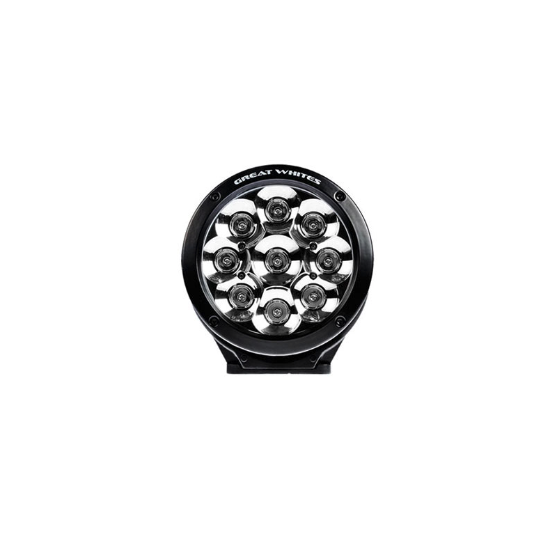DRIVING LIGHT GREAT WHITES GEN2 9 LED ROUND