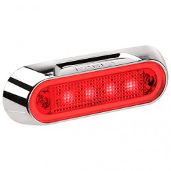 LIGHTING REAR MARKER RED LED 9-33 VOLTS