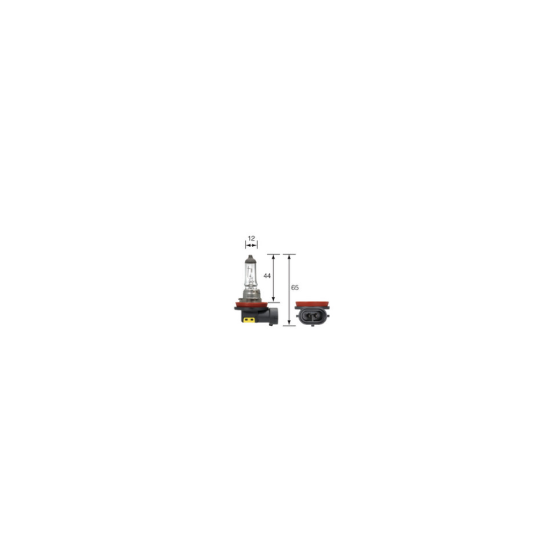 LIGHTING H8 HALOGEN GLOBE 12 VOLT 35 WATT PGJ19-1