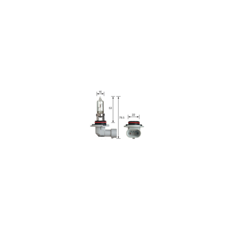 LIGHTING HB3 HALOGEN GLOBE 12 VOLT 60 WATT