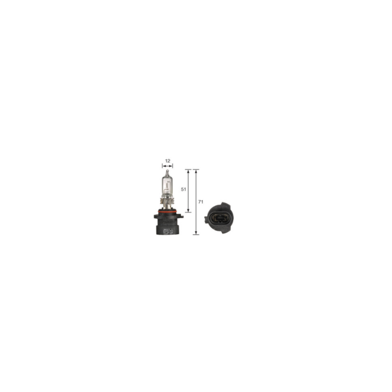 LIGHTING HB3A HALOGEN GLOBE 12 VOLT 60 WATT