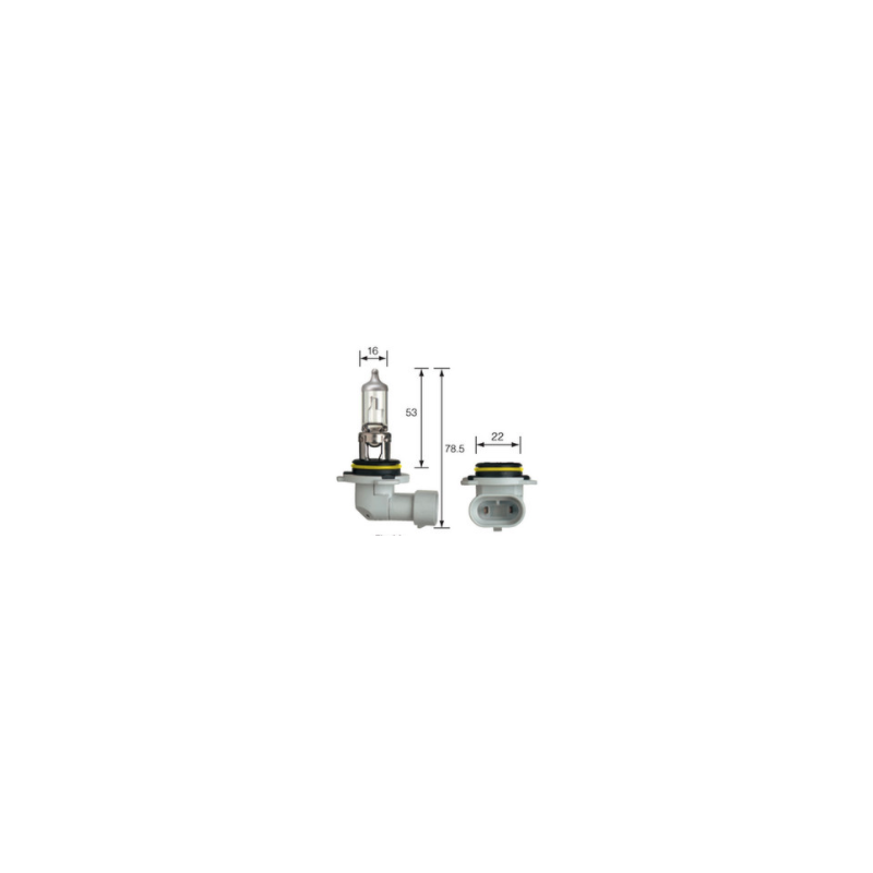 LIGHTING HB4 HALOGEN GLOBE 12 VOLT 51 WATT PLUS 30