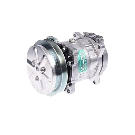 AIR-CON COMPRESSOR SANDEN SUIT KOMATSU 24V EAR MOUNT