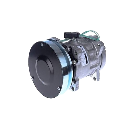 AIR-CON COMPRESSOR  SANDEN SUIT CATERPILLAR 24V EAR MOUNT