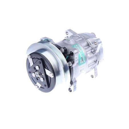 AIR- CON COMPRESSOR SANDEN SUIT CATERPILLAR 24 VOLT EAR MOUNT SD7515