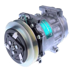 AIR- CON COMPRESSOR SANDEN SUIT ISUZU 24 VOLT DIRECT MOUNT SDH7515