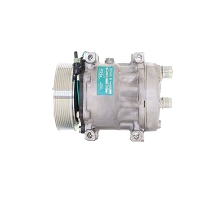 AIR- CON COMPRESSOR SANDEN SUITS KOMASTU MACK 24V DIRECT MOUNT SD7H15