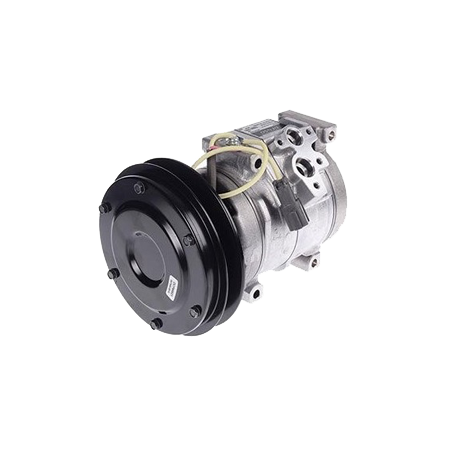 AIR- CON COMPRESSOR SUIT KOMATSU HITACHI TOYOTA GENUINE DENSO 24 VOLT DIRECT MOUNT 10PA15C