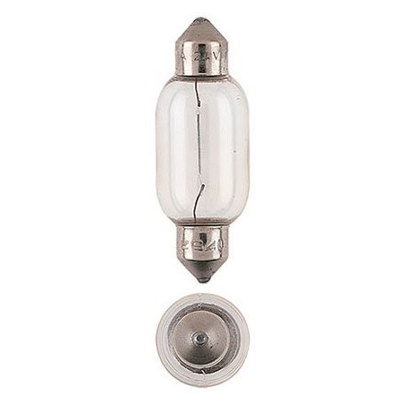 LIGHTING GLOBE FESTOON SV8.5 GLOBE 24 VOLT 18 WATT 41X13MM