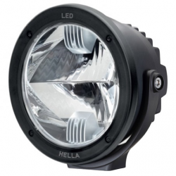 DRIVING LIGHTS HELLA 12-24 VOLTS 181MM BLACK (2 PCE)