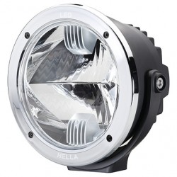 DRIVING LIGHTS HELLA 12-24 VOLTS 181MM CHROME (2 PCE)