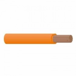 WIRE 4MM SINGLE CORE CABLE ORANGE 30M