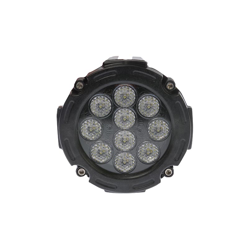 LIGHTING LED WORK LIGHT ROUND 9-33 VOLTS FLOOD BEAM