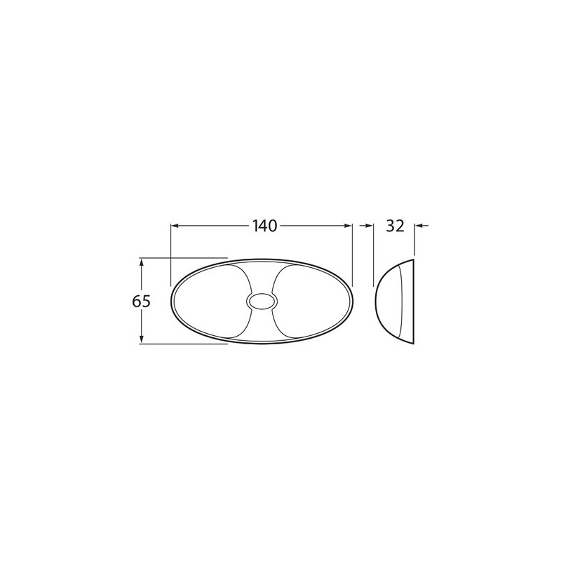 LIGHTING INDICATOR FLASHERS SIDE INDICATOR LIGHT LED 9 TO 33V