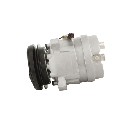 AIR- CON COMPRESSOR SUIT HYUNDAI CONSTRUCTION 24 VOLT DIRECT  MOUNT VALEO DKV14C