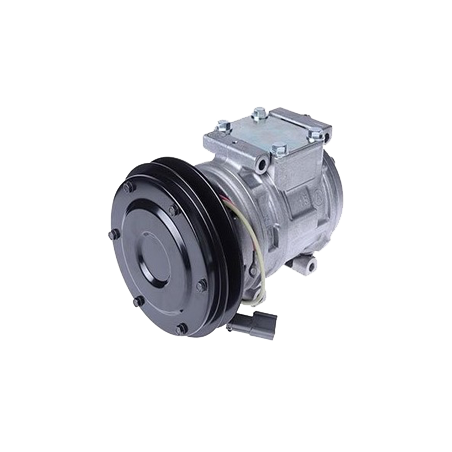 AIR- CON COMPRESSOR SUIT KOMATSU CATERPILLAR JOHN DEERE  24 VOLT DIRECT MOUNT