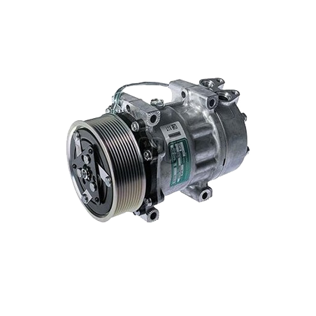 AIR- CON COMPRESSOR SUIT SCANIA 24 VOLT DIRECT MOUNT SANDEN SD7H15