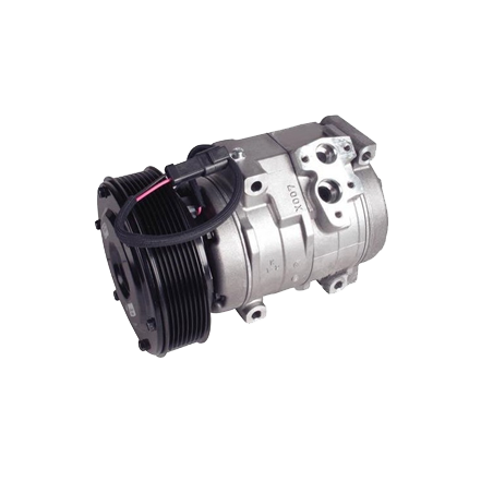 AIR- CON COMPRESSOR SUIT CATERPILLAR KOMATSU  24 VOLT  DIRECT MOUNT GENUINE DENSO