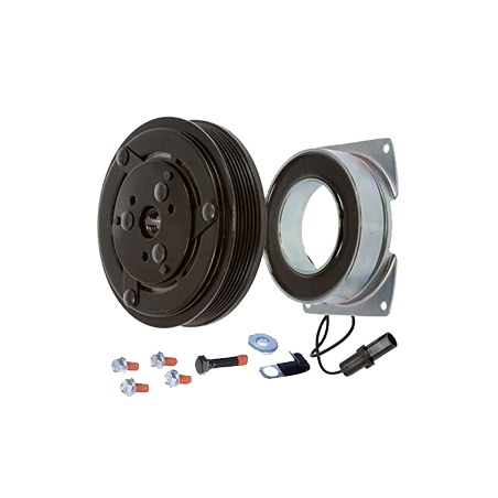 AIR CONDITIONING COMPRESSOR CLUTCH 12 VOLT 6 GROOVE TO SUIT YORK
