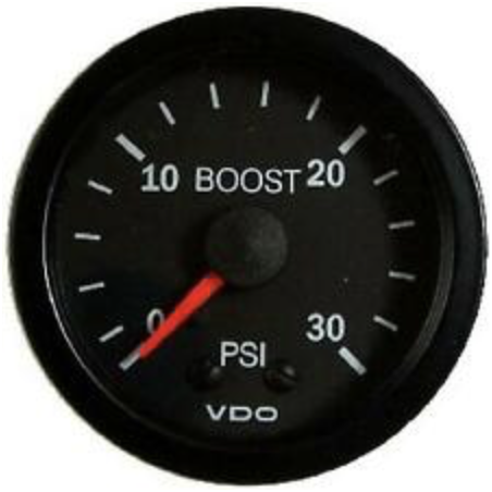 GAUGE BOOST 52 MM 30HG-30PSI