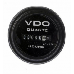 GAUGE HOURMETER ANALOUGE 12-24 VOLTS