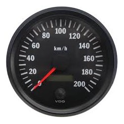 GAUGE SPEEDOMETER 12-24 VOLTS 0 TO 200 KPH