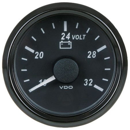 GAUGE VOLT 16-32 VOLTS ROUND 52MM
