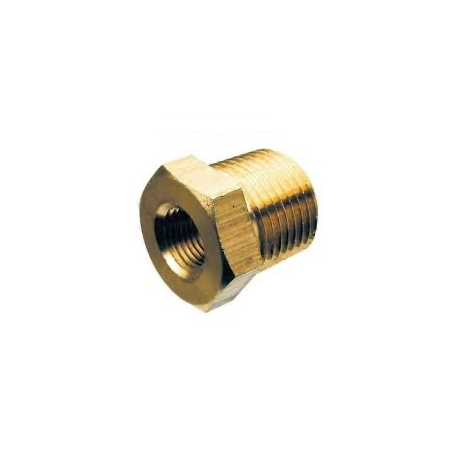 GAUGE & SENDER ADAPTORS INTERNAL THREAD 1/8" - 27NPTF EXTERNAL THREAD 1/4" - 18NPTF