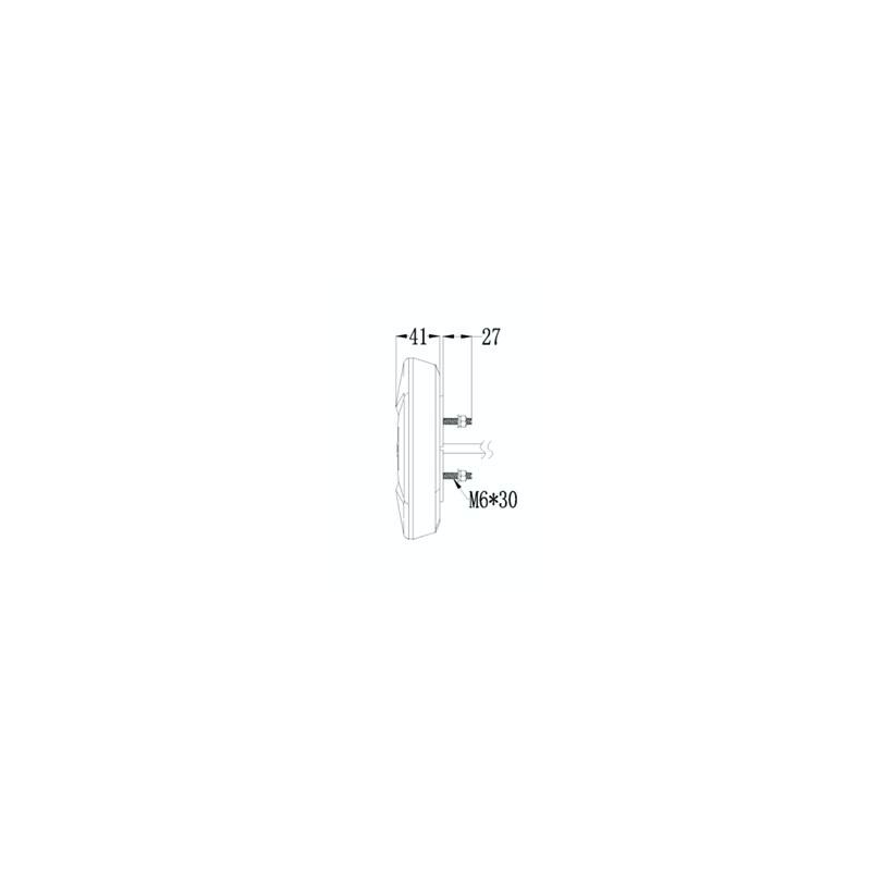 LIGHTING LED MICRO BEACON 12/24 VOLT 40 LED 0.5 WATT