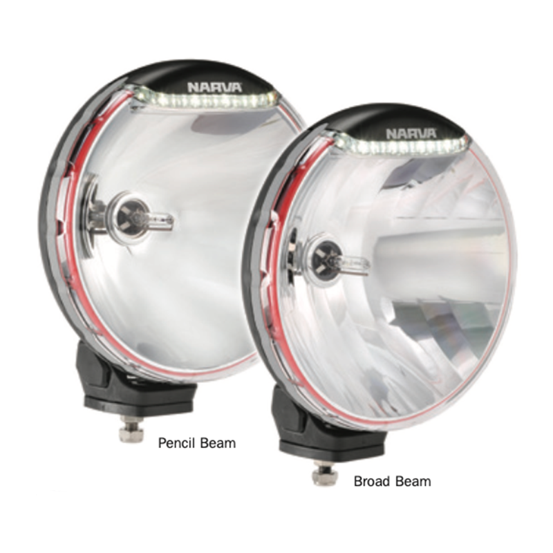 DRIVING LIGHT KIT ROUND COMBO HID ULTIMA 225 12-24 VOLT 35 WATT