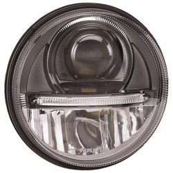 LIGHTING LED HEADLAMP 5 3/4" 146MM HIGH BEAM AND DIRECTION INDICATOR