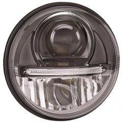 LIGHTING LED HEADLAMP 5 3/4" 146MM HIGH - LOW BEAM, DRL AND POSITION LIGHT
