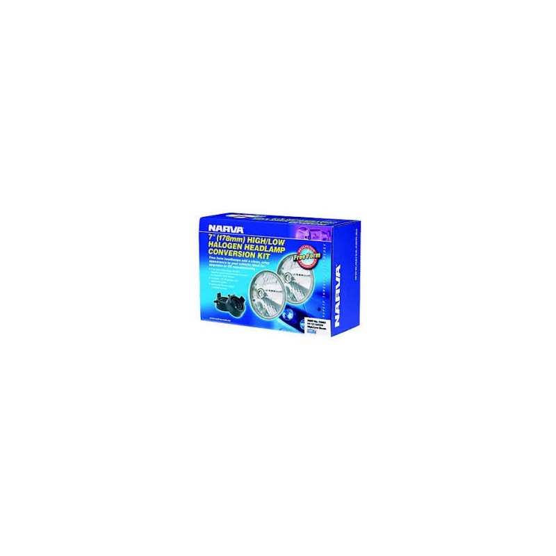 LIGHTING H4 7" 178MM HIGH-LOW BEAM HALOGEN CONVERSION KIT