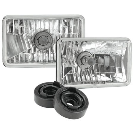 LIGHTING H4 165 X 100MM HIGH-LOW BEAM HALOGEN CONVERSION KIT