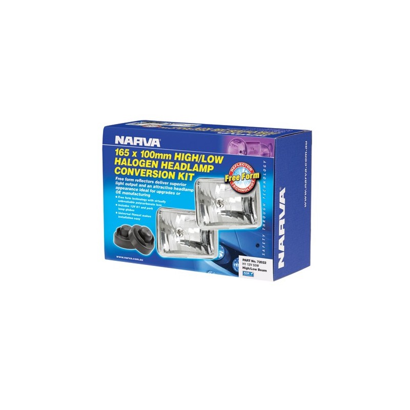 LIGHTING H1 165 X 100MM HIGH BEAM HALOGEN CONVERSION KIT