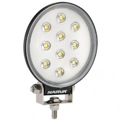 LIGHTING LED WORK LIGHTLED ROUND 9 - 33V FLOOD BEAM