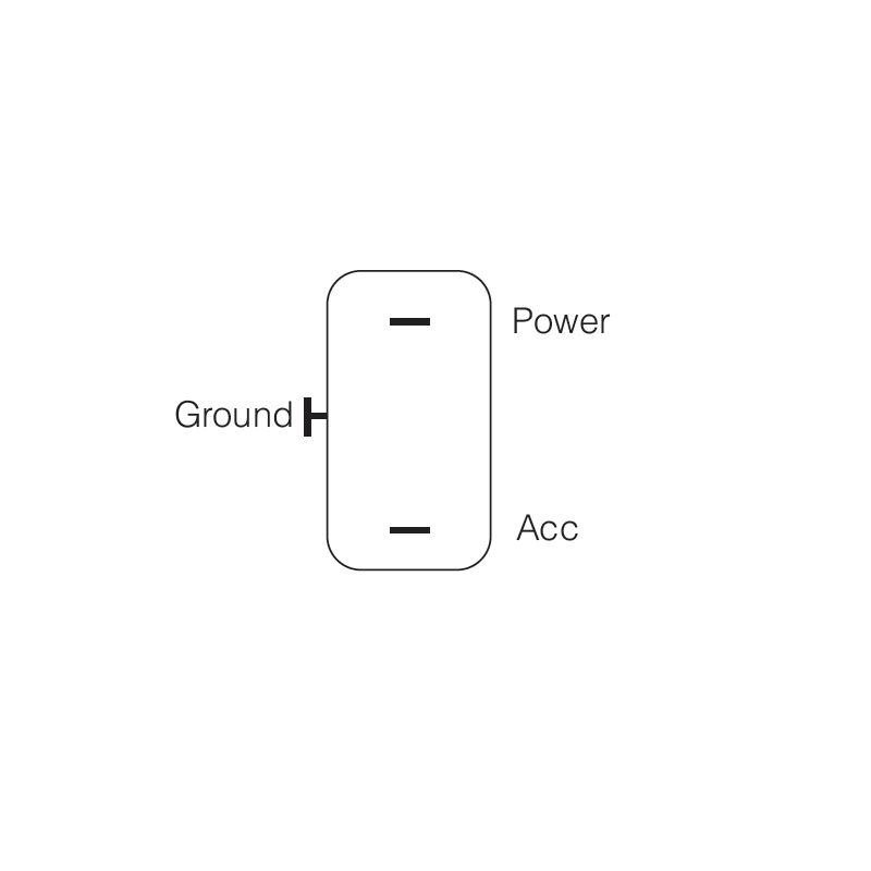 ELECTRICAL SWITCHES ON/OFF PUSH-PULL SWITCH ILLUMINATED RED