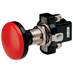 ELECTRICAL SWITCHES ON/OFF PUSH-PULL SWITCH ILLUMINATED RED