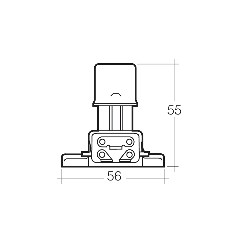 ELECTRICAL SWITCHES ON/ON PUSH/PUSH DIPPER SWITCH (GMH)