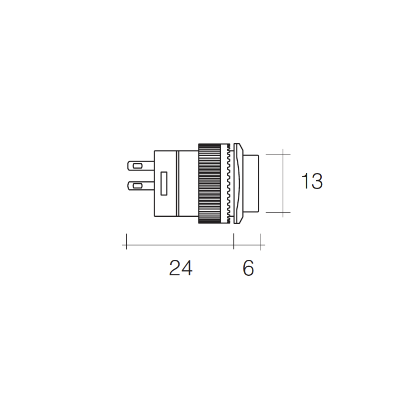 ELECTRICAL SWITCHES  PUSH BUTTON ON-OFF PUSH BUTTON SWITCH LED RED