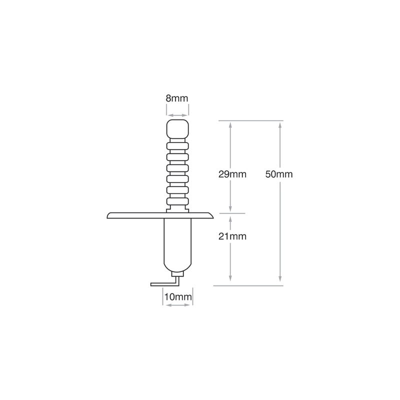 ELECTRICAL SWITCHES  PUSH BUTTON UNIVERSAL DOOR SWITCH